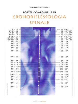 cover image of Poster componibile di cronoriflessologia spinale